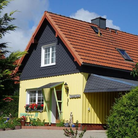 Gemuetliche Einraumwohnung Im Erdgeschoss Mit Doppelbett Und Kaminofen Benneckenstein Exterior photo